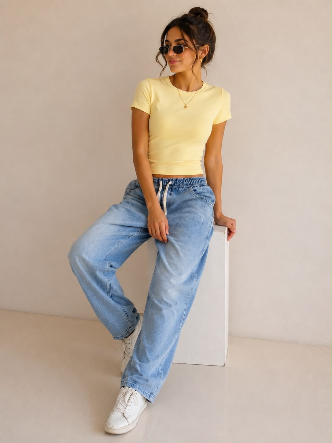 Relaxed Fit Denim Jeans