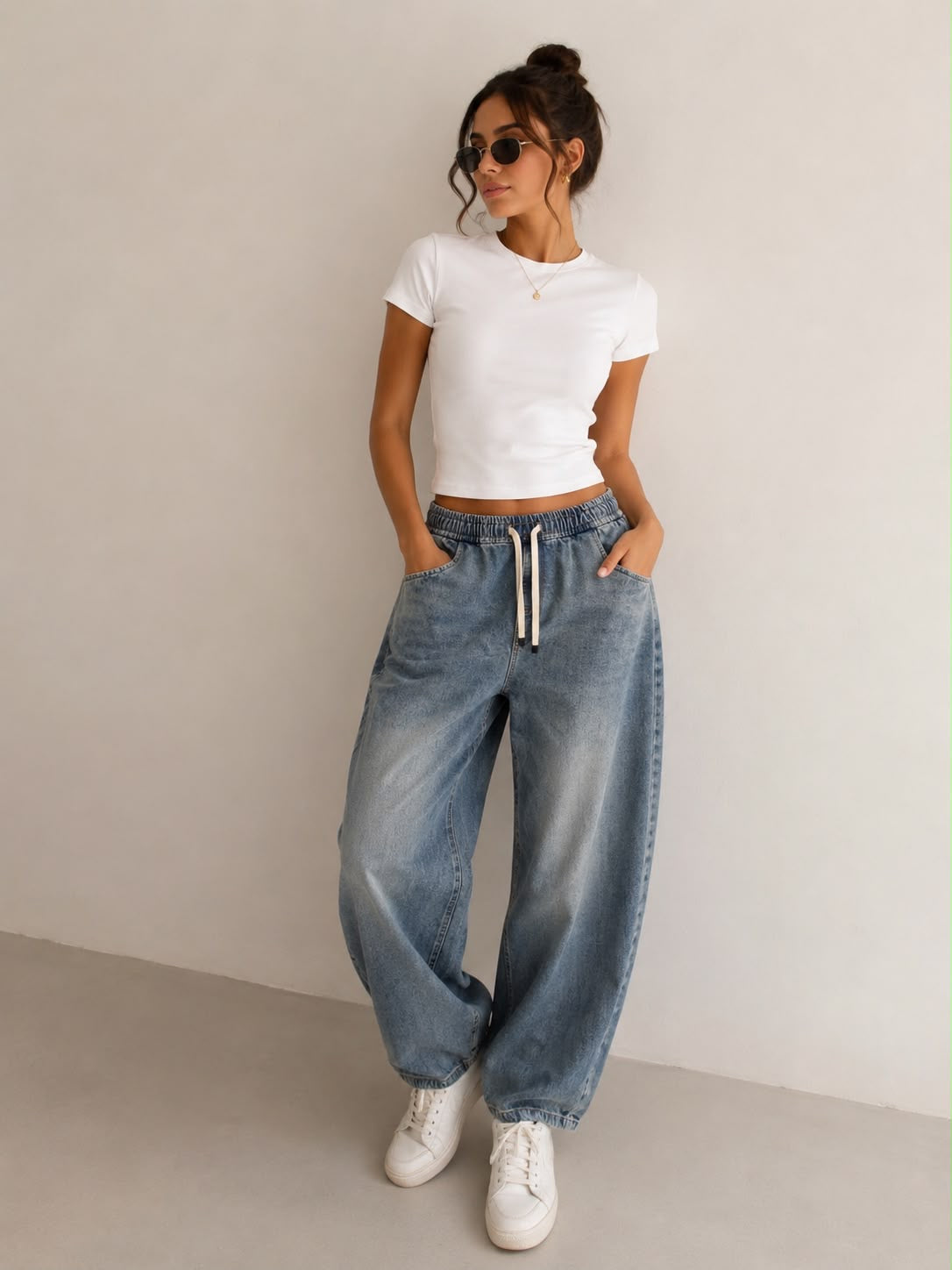 Relaxed Fit Denim Jeans