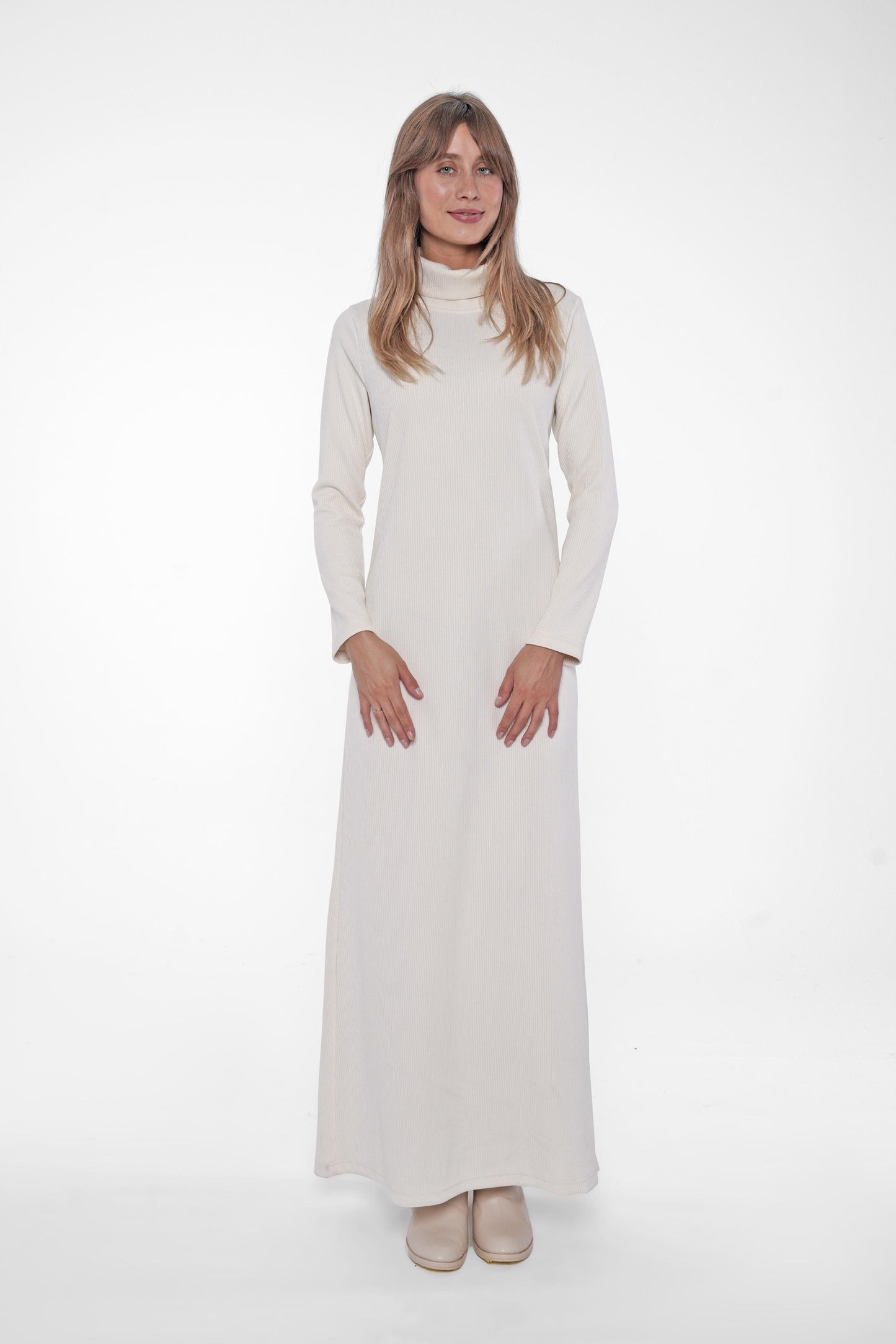 Ribbed Knit Maxi Dress