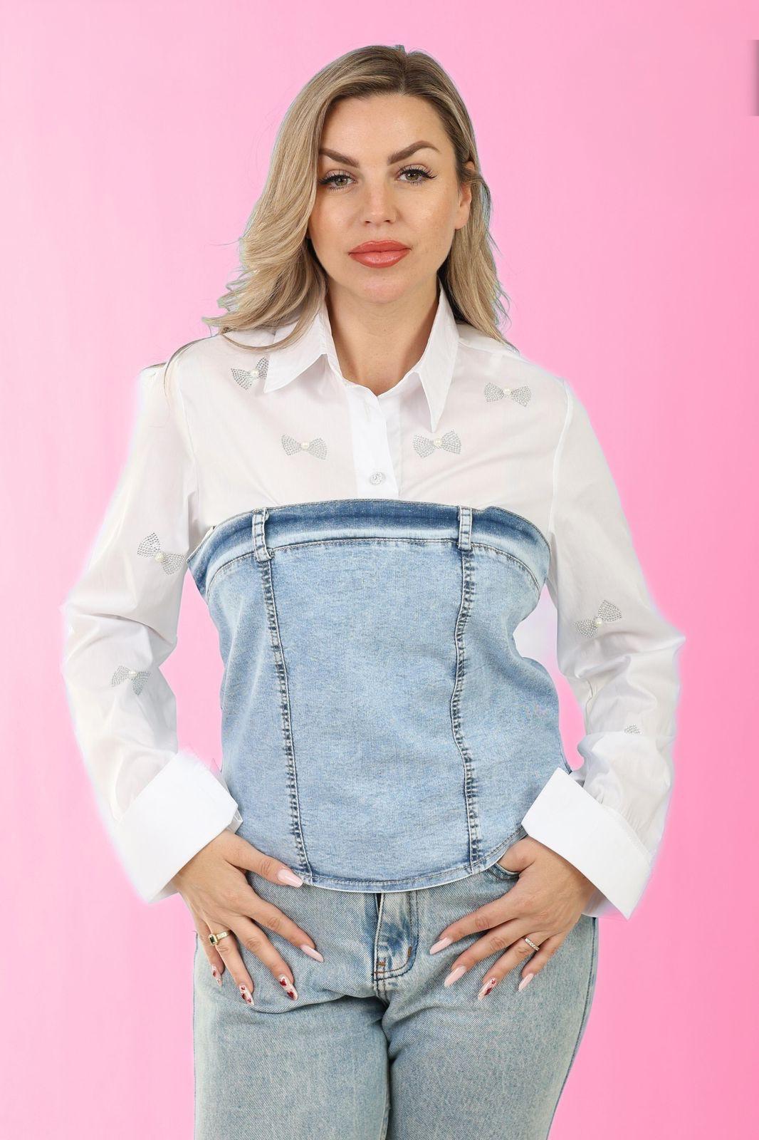 Bow blouse for elegant femininity 25