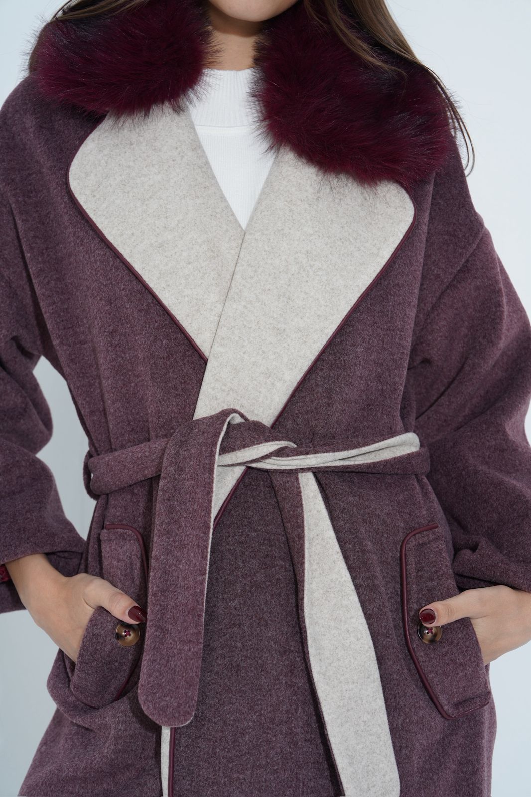 Belted Wool Coat
