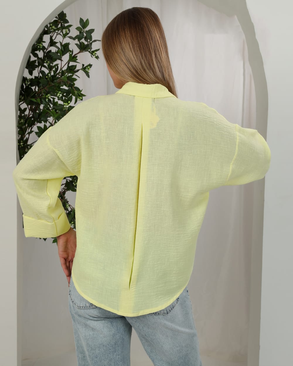 Linen shirt for effortless everyday elegance