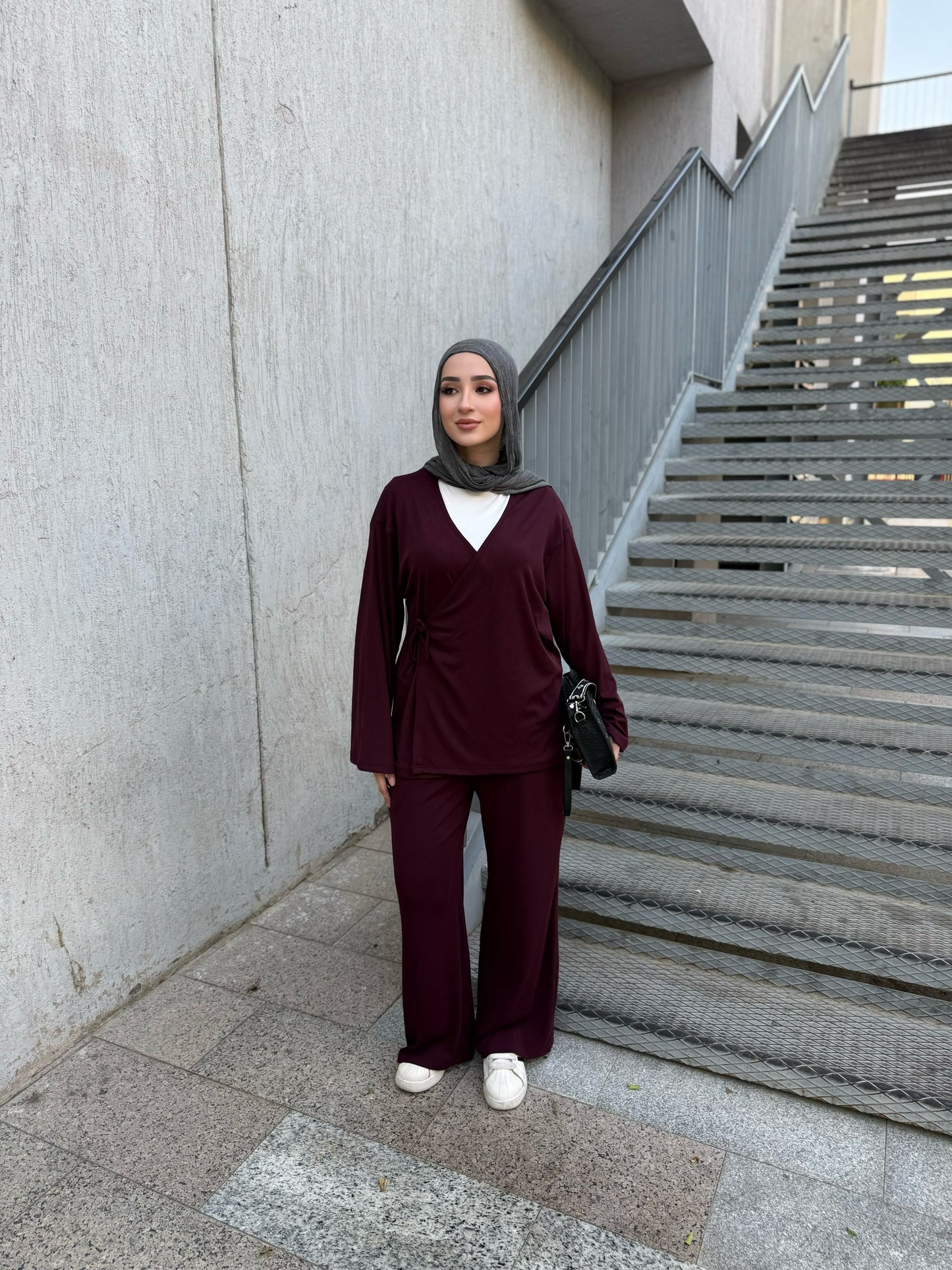 Wrap Two-Piece Set