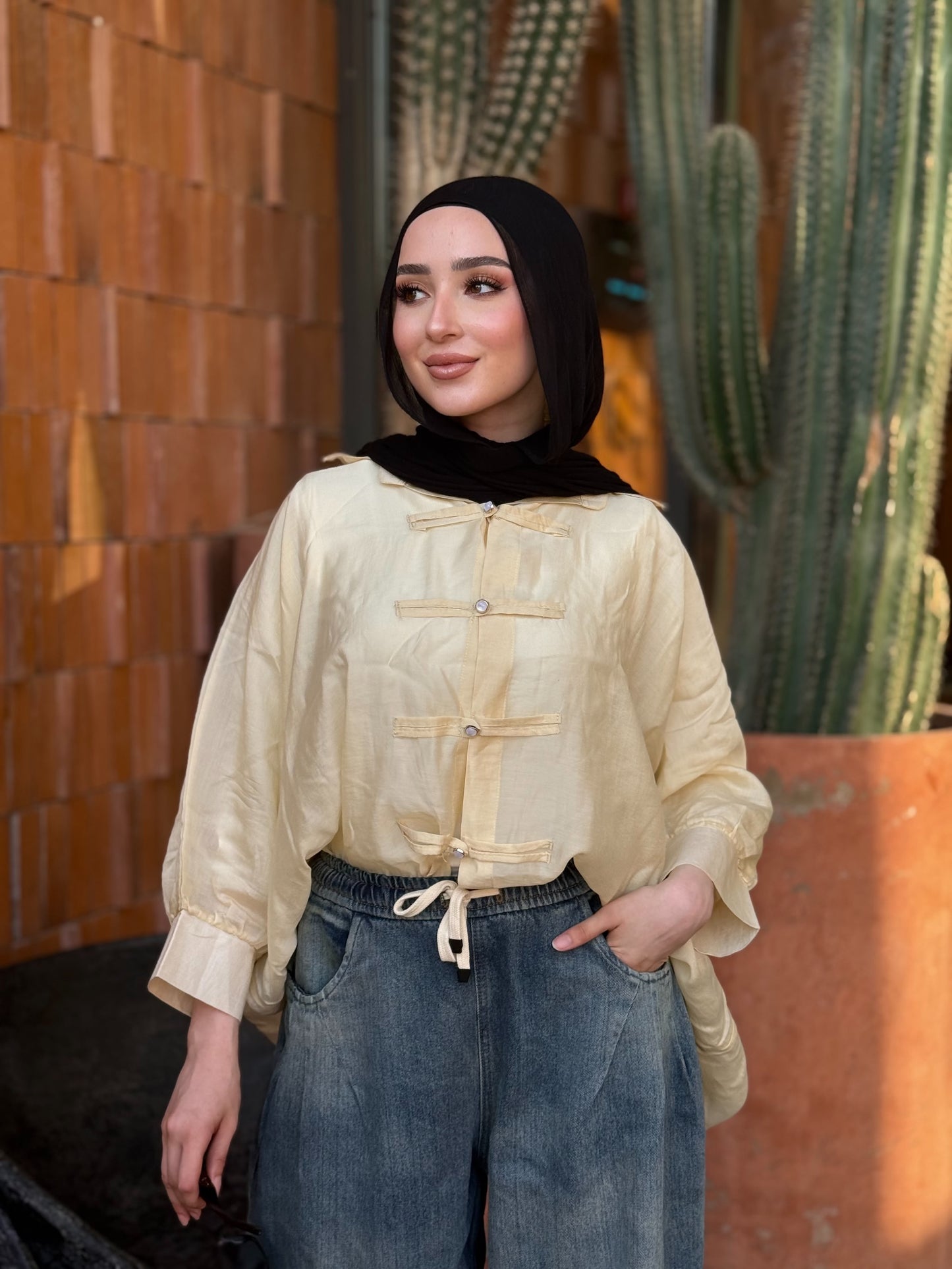 Tie Neck Blouse
