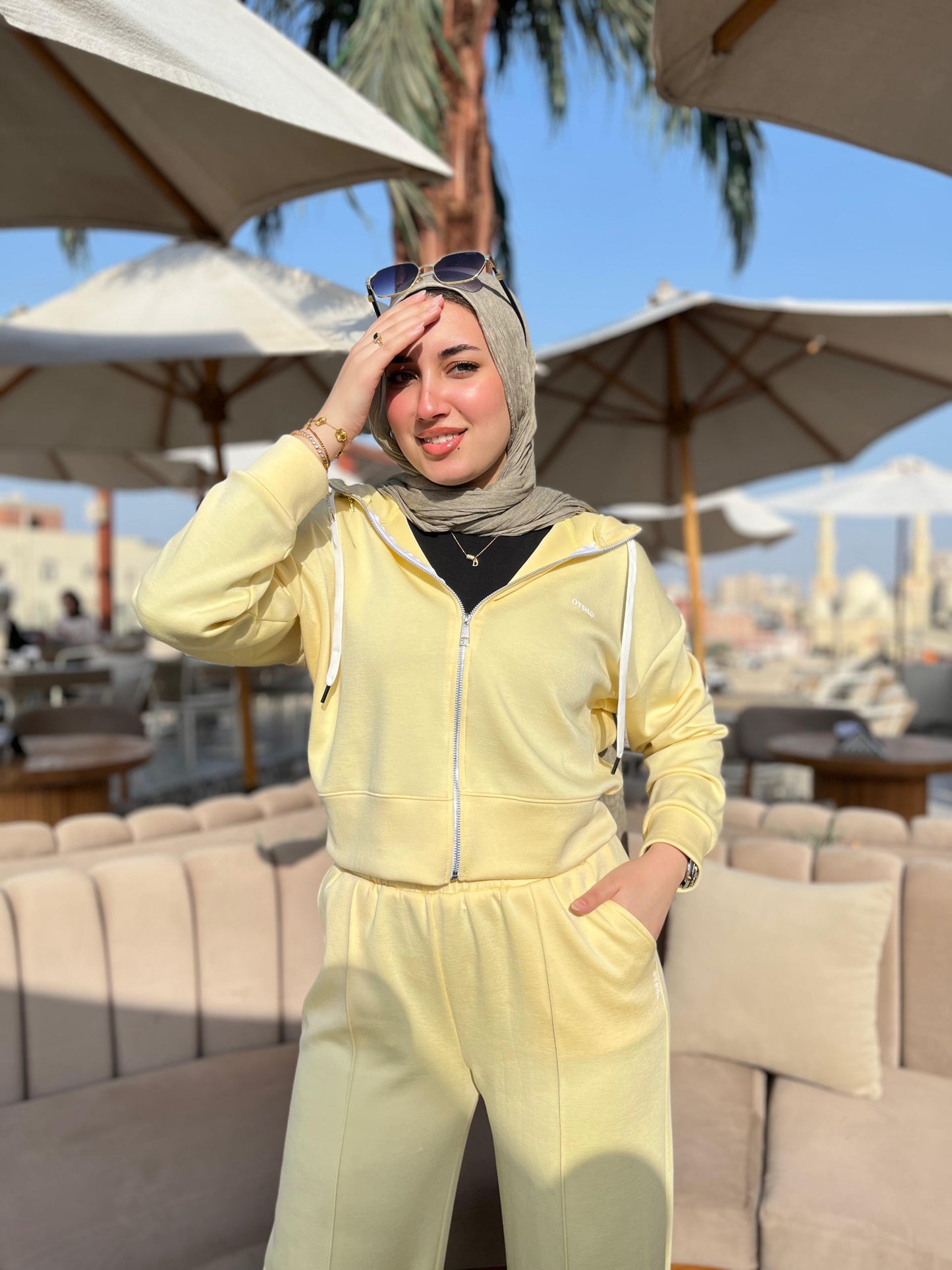 Casual Hooded Set