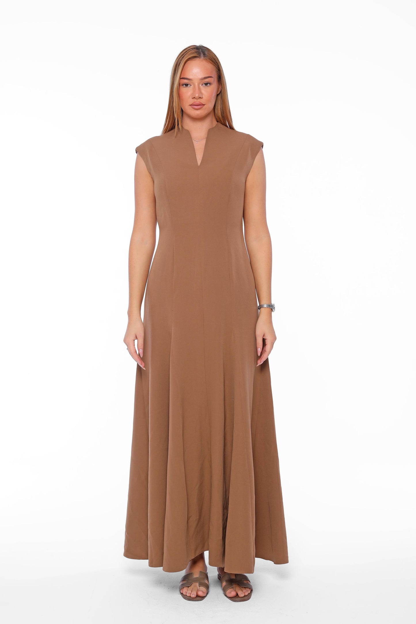 V-Neck Maxi Dress