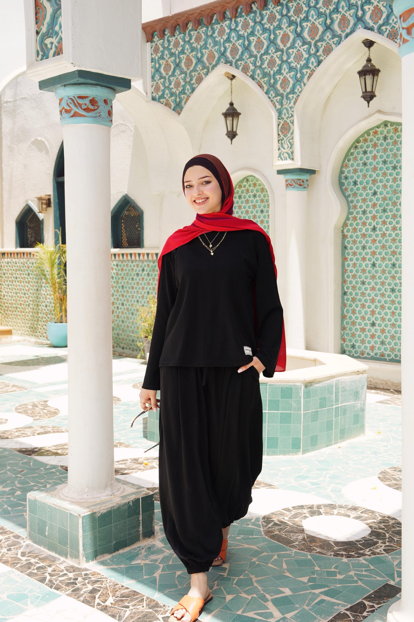 Casual Minimalist Two-Piece Loungewear Set