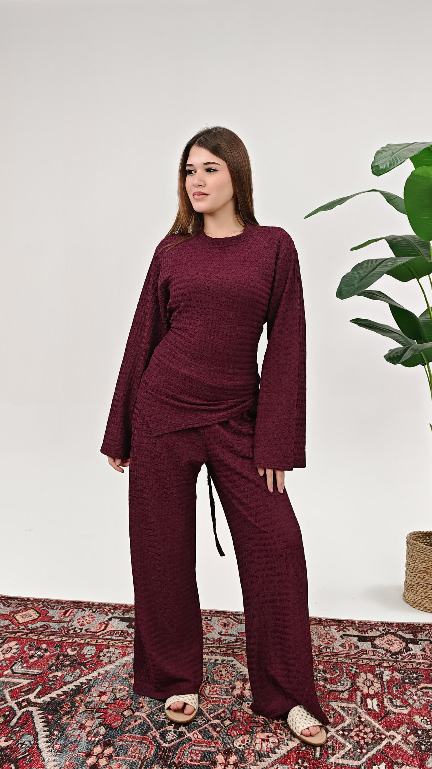 Burgundy Comfort Set