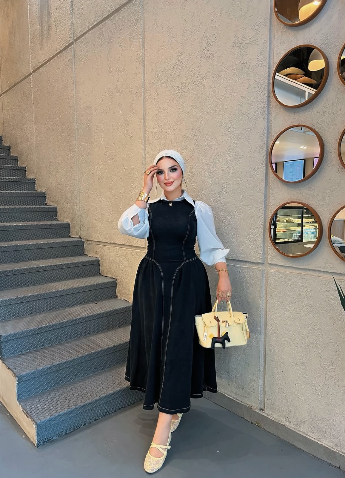 Layered Midi Dress