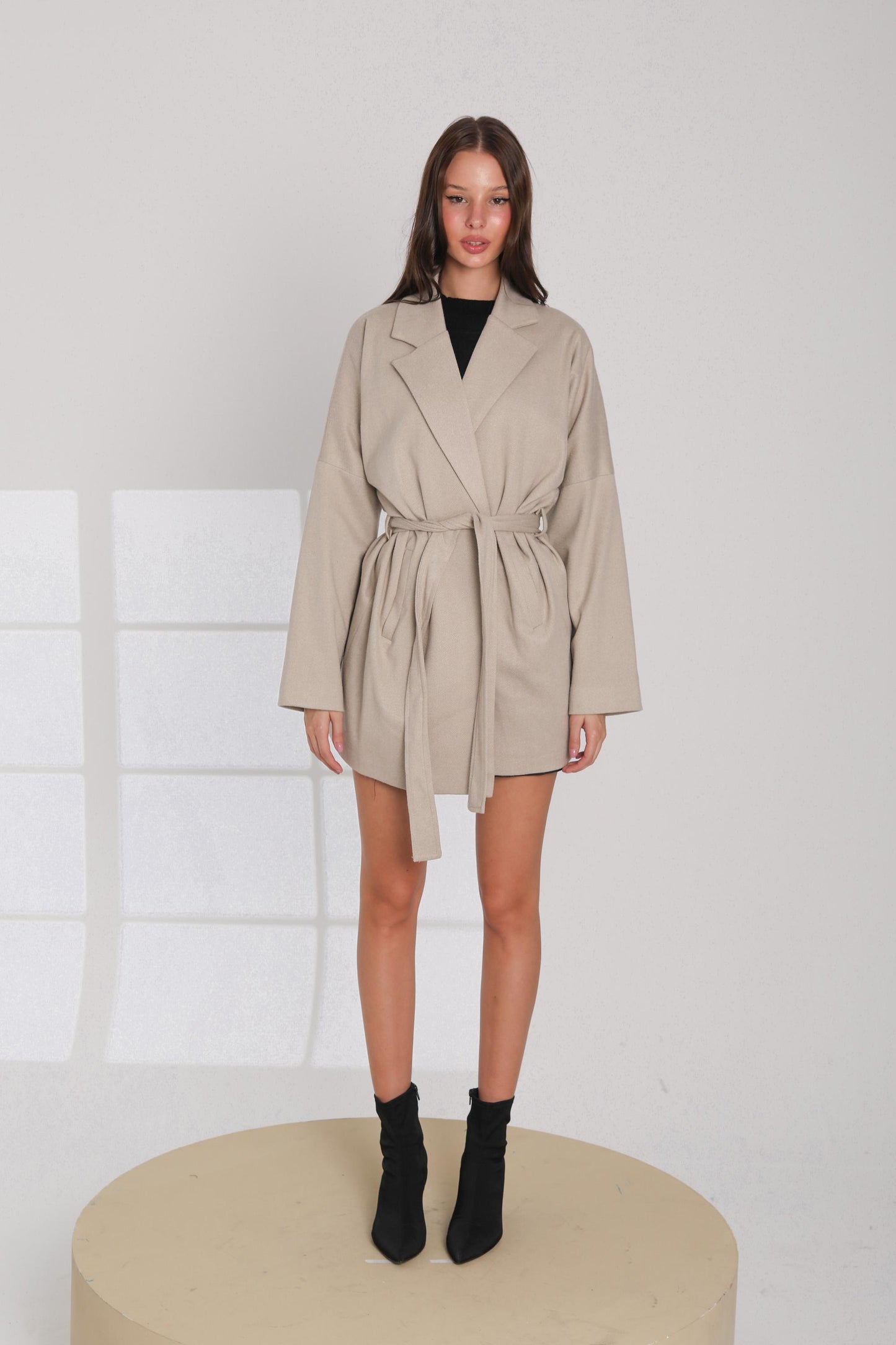 Short Belted Coat