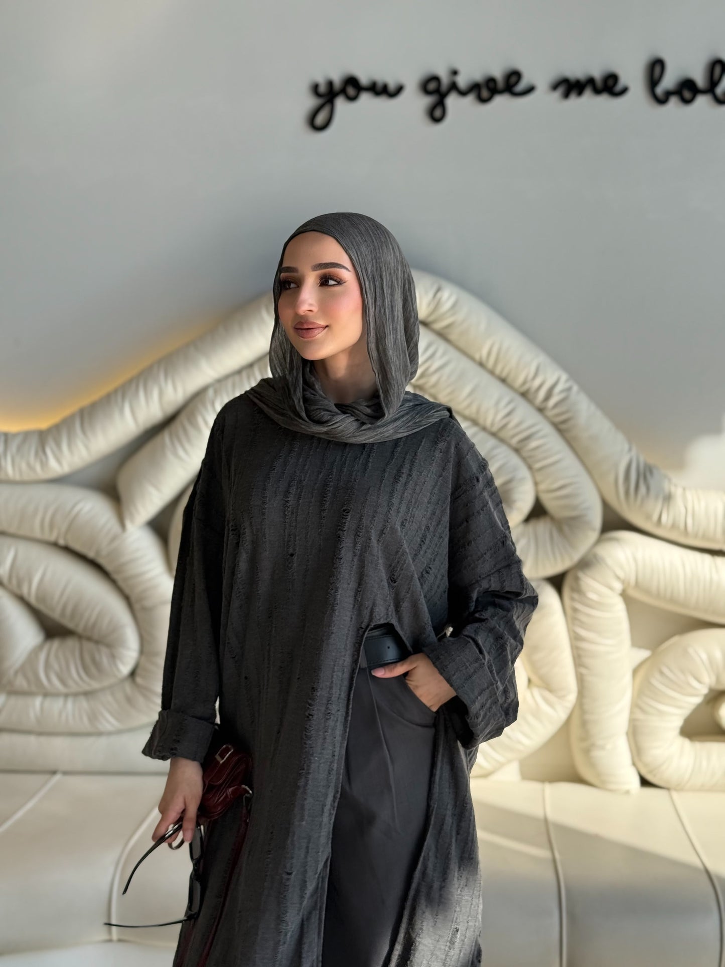 Textured Long Tunic