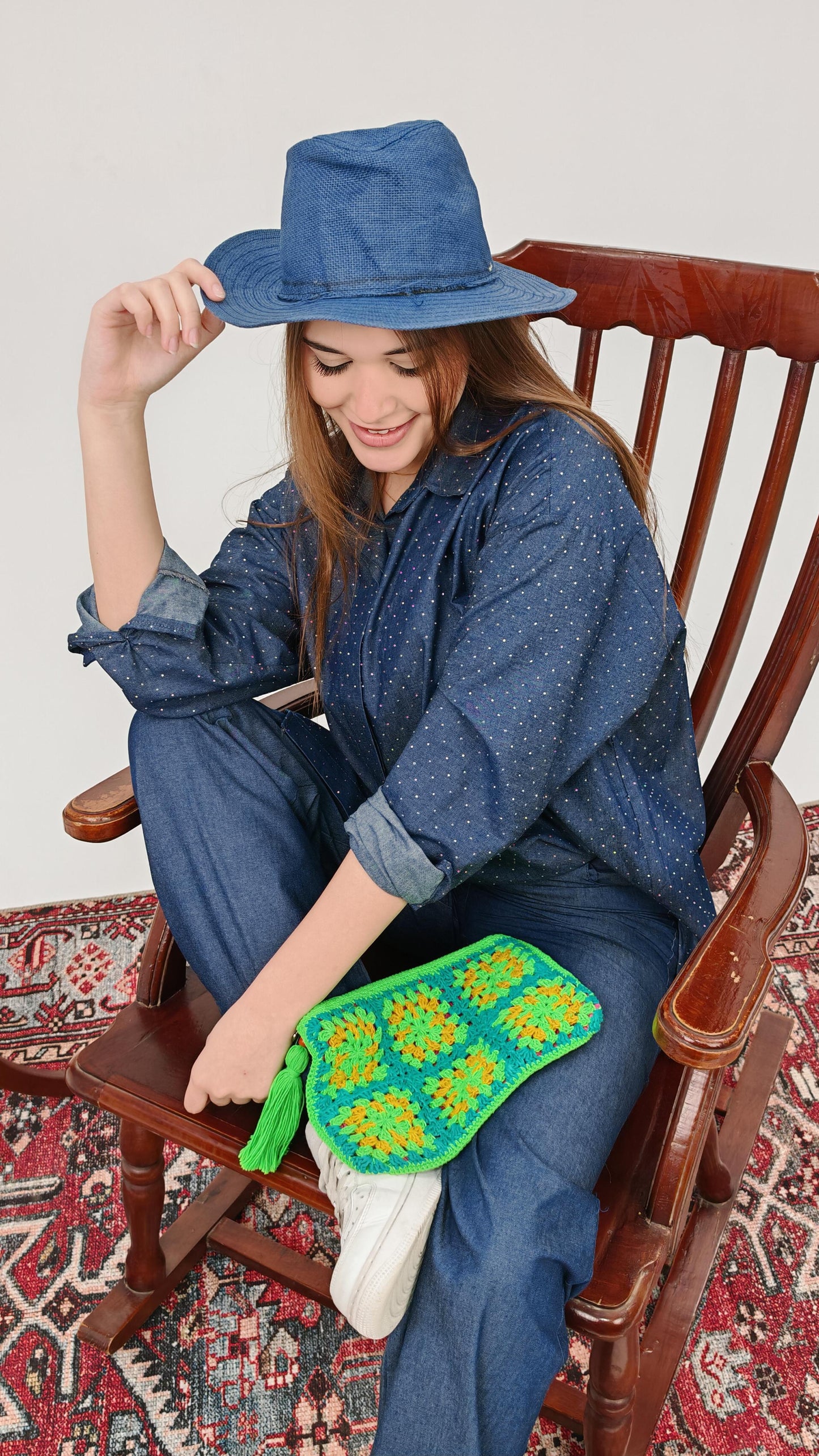 Denim Casual Set
