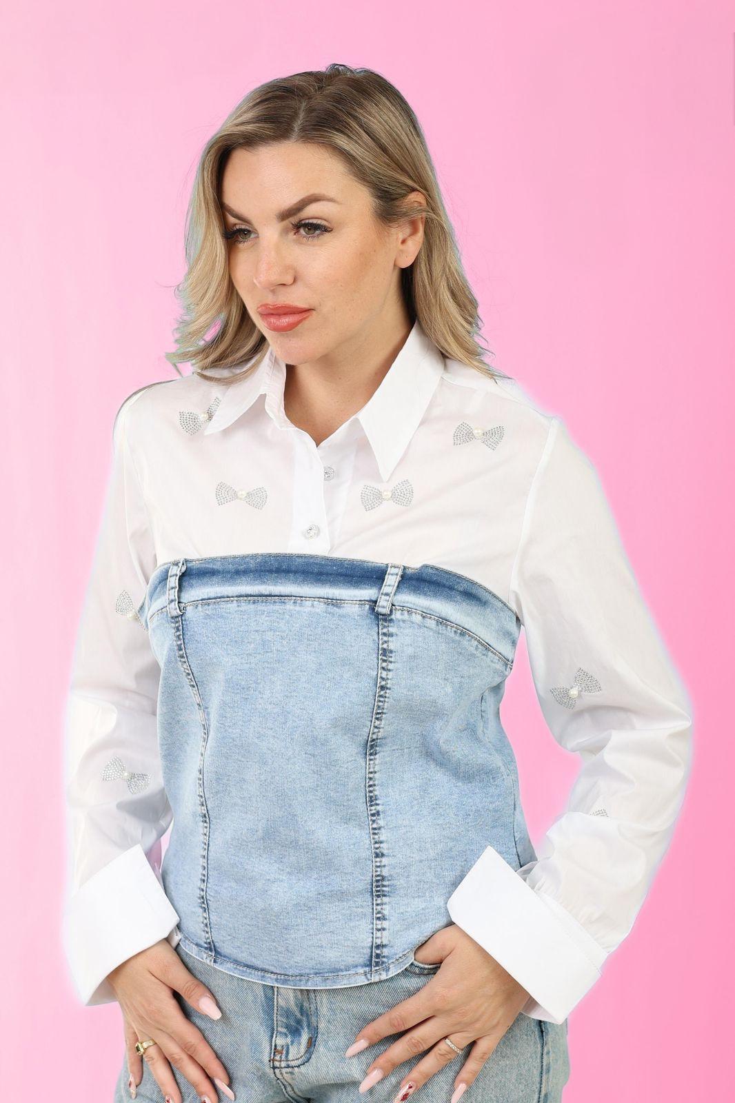 Bow blouse for elegant femininity 25
