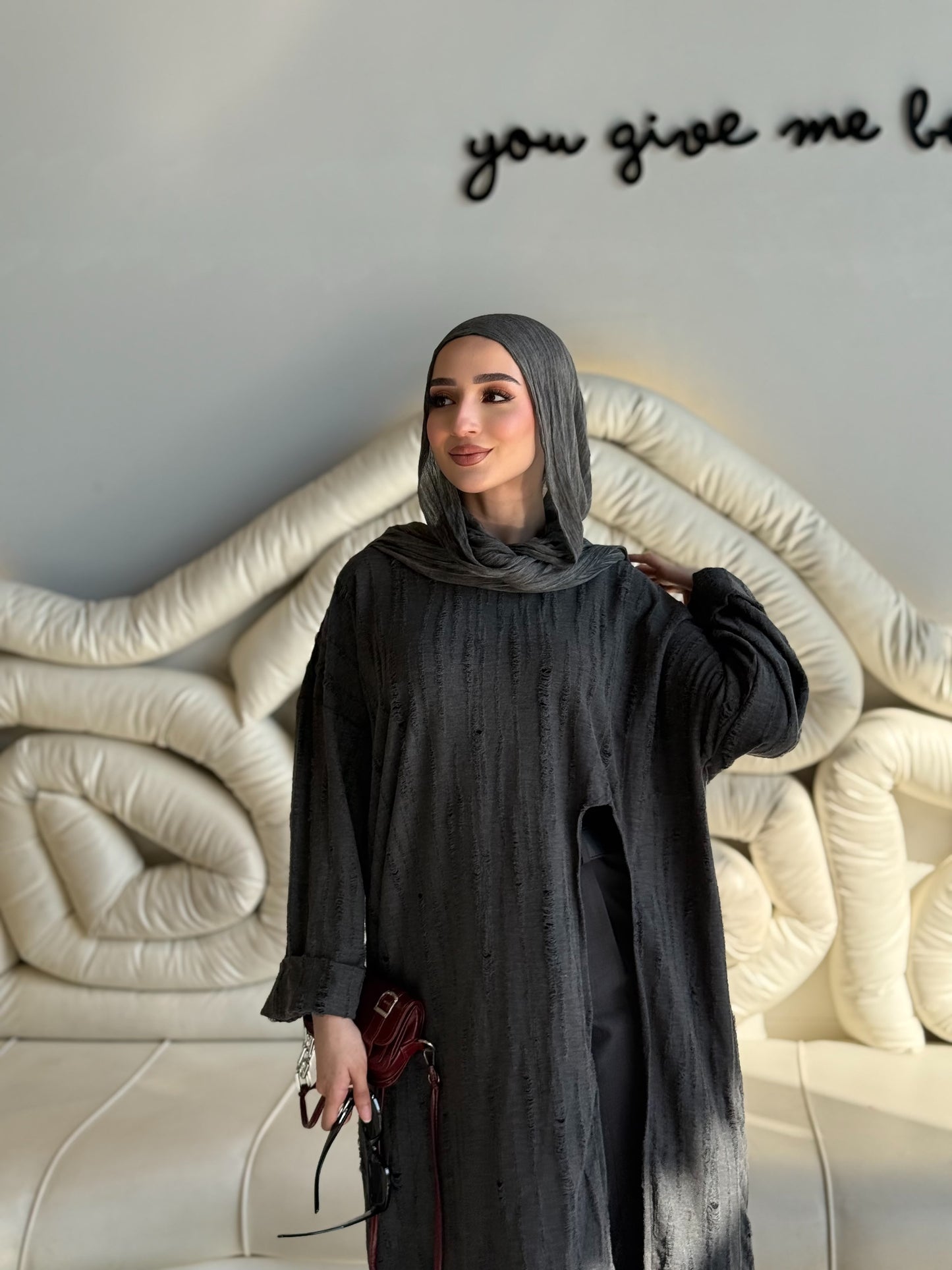 Textured Long Tunic