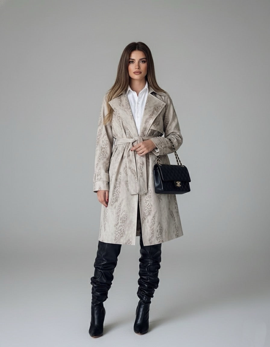 Textured Long Trench