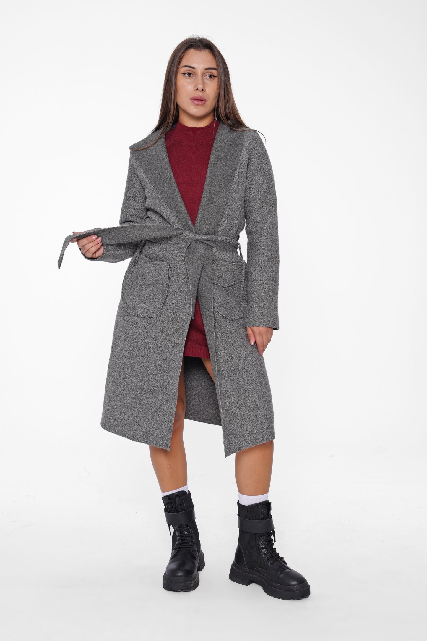 Belted Wool Coat
