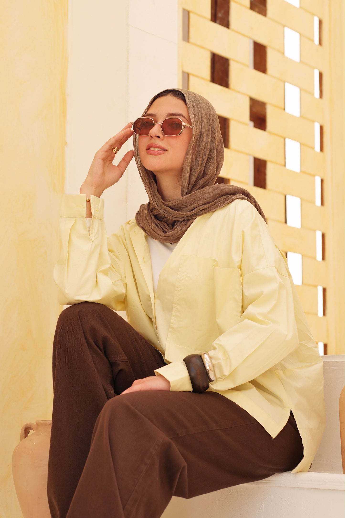 Linen Pocket Shirt