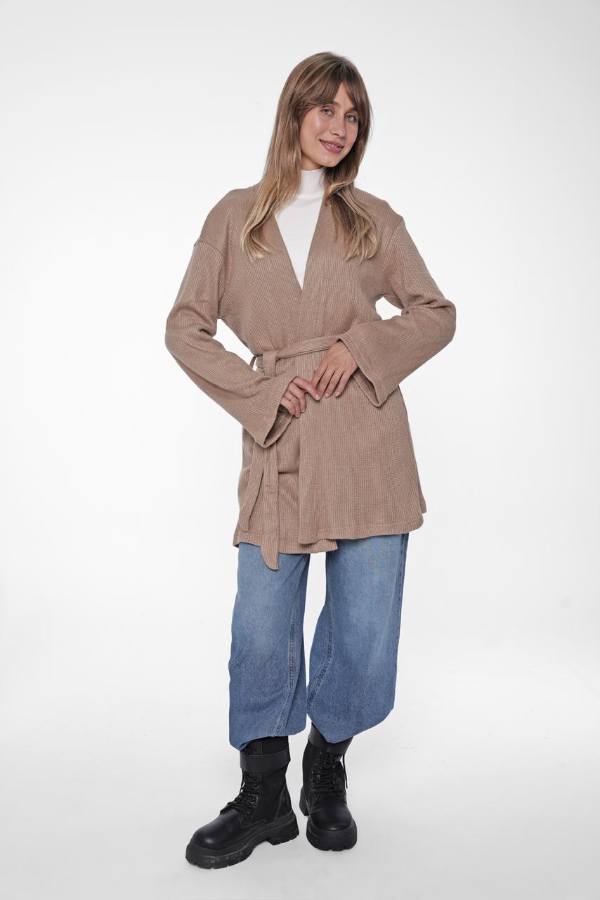 Lightweight Cardigan with Belt