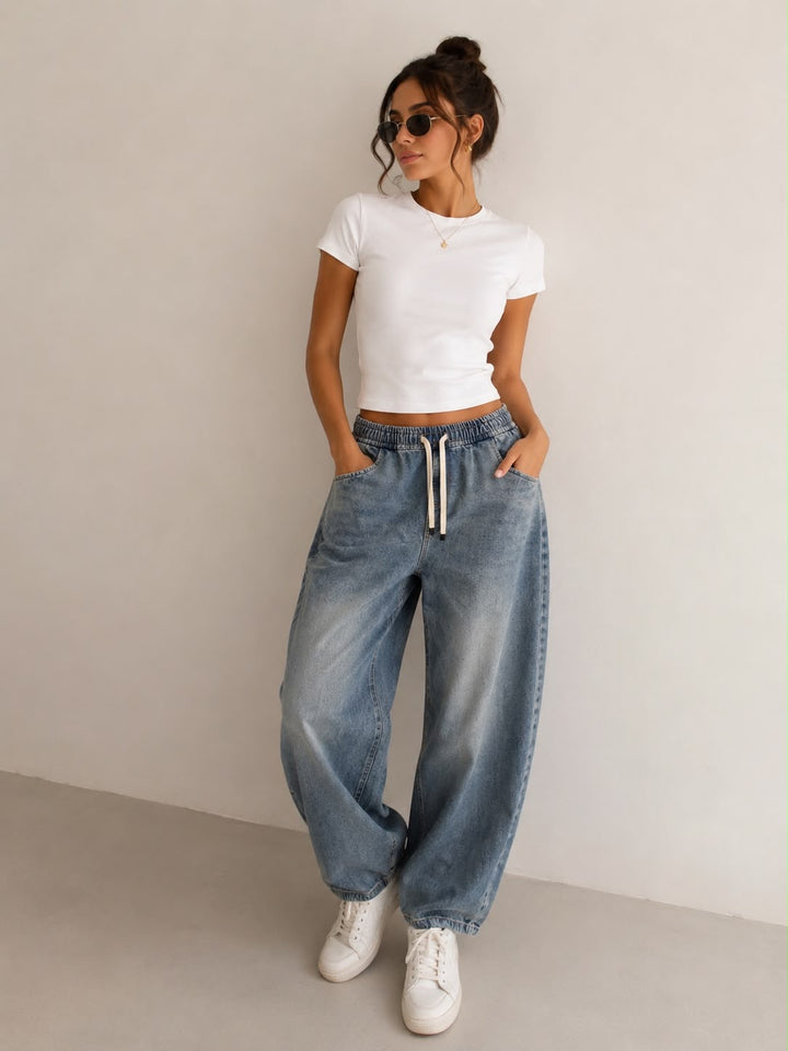 Relaxed Fit Denim Jeans