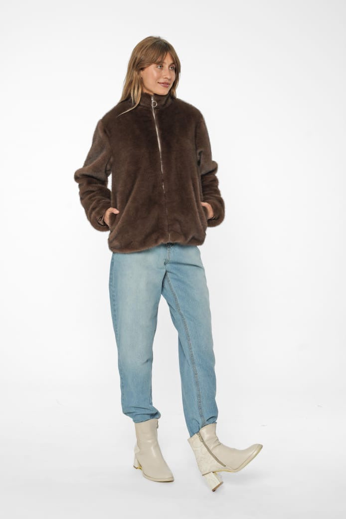 Faux Fur Winter Jacket
