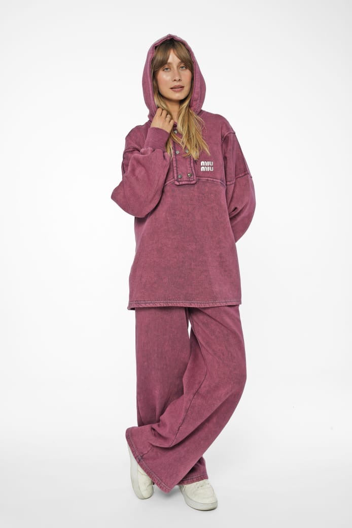 Vintage Oversized Hoodie Set