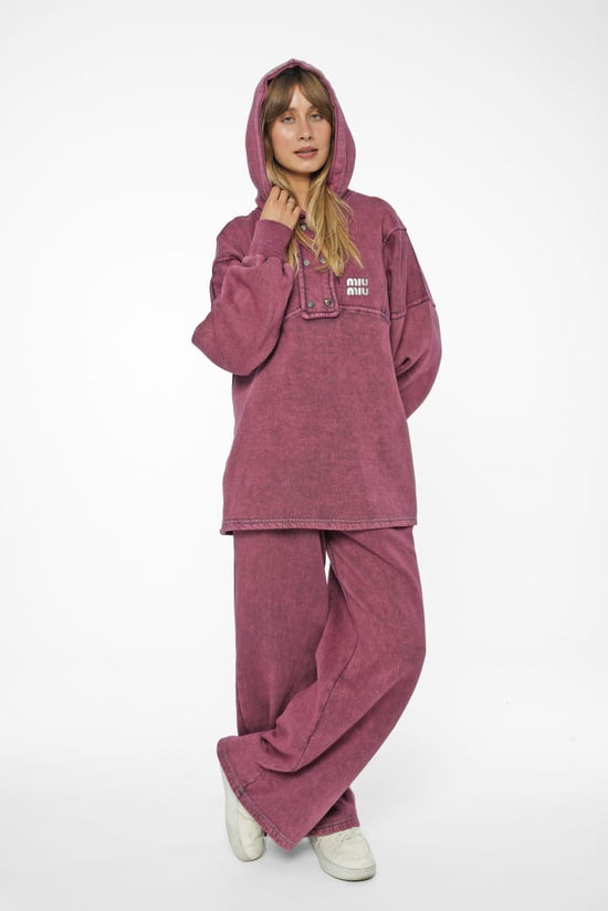 Vintage Oversized Hoodie Set