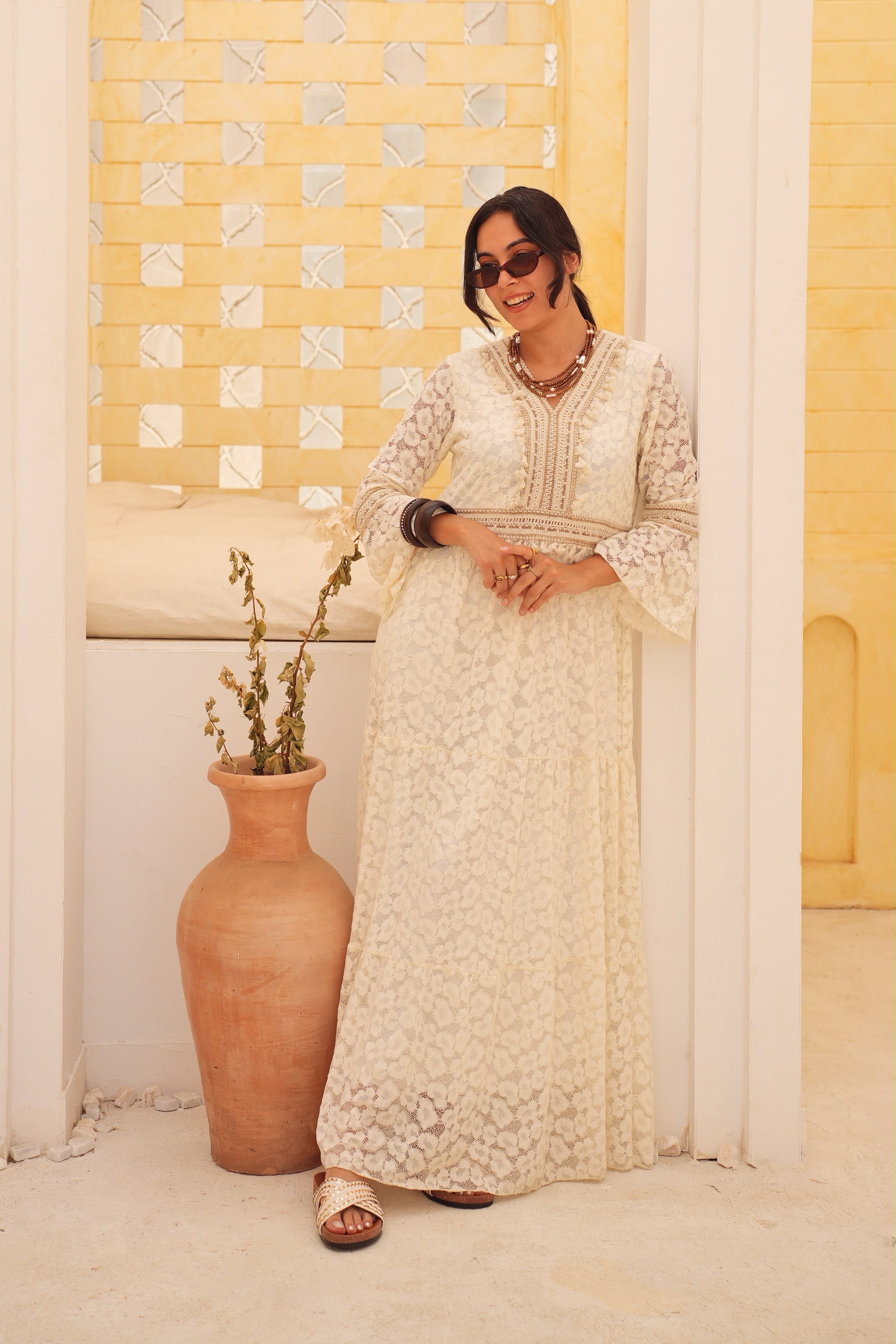 Women’s Lace Maxi Dress
