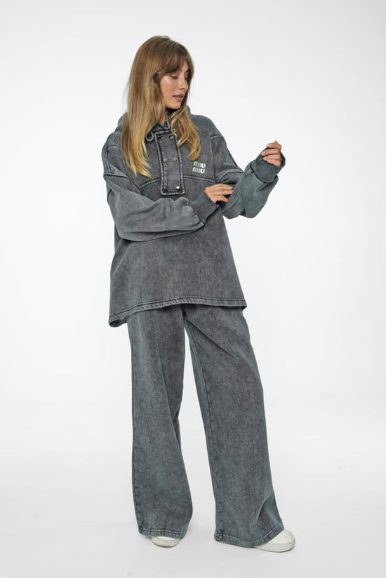 Vintage Oversized Hoodie Set