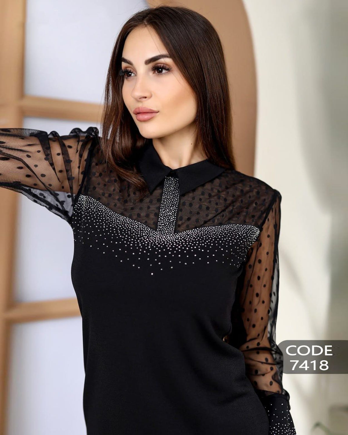 Shine with elegance in a Rhinestone Dress