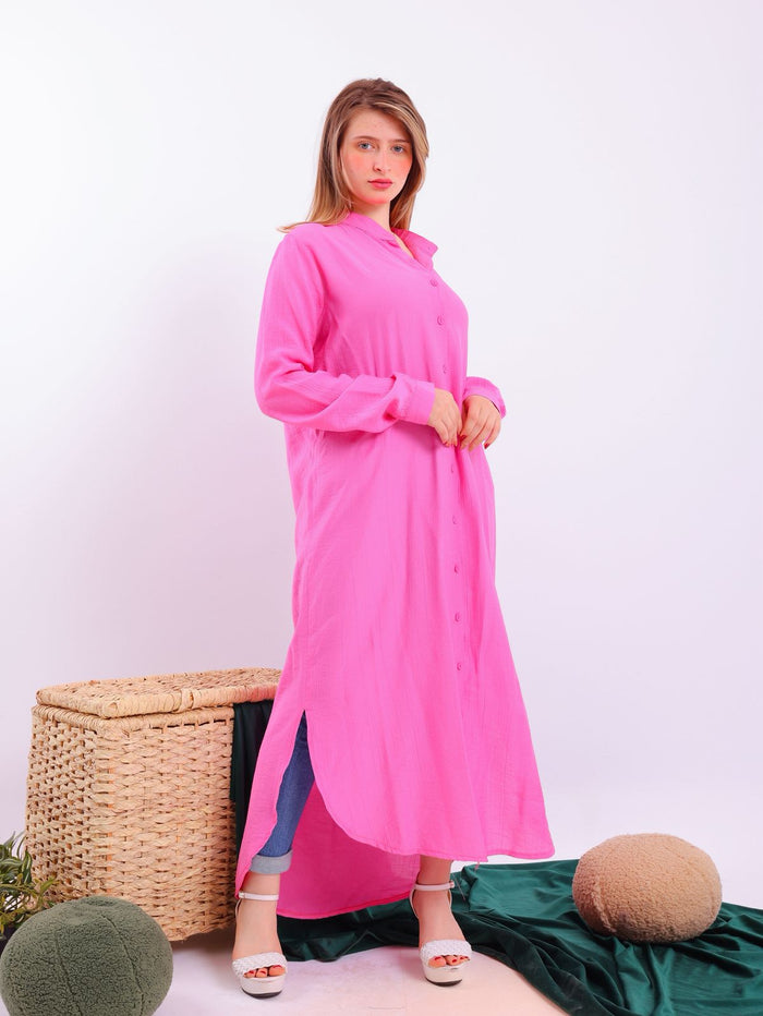 Your go-to plain dress for everyday style