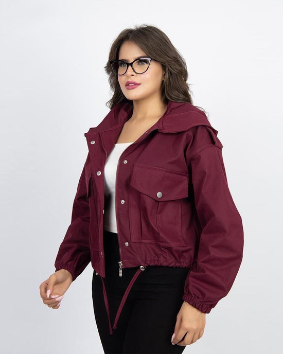 Short Hooded Jacket