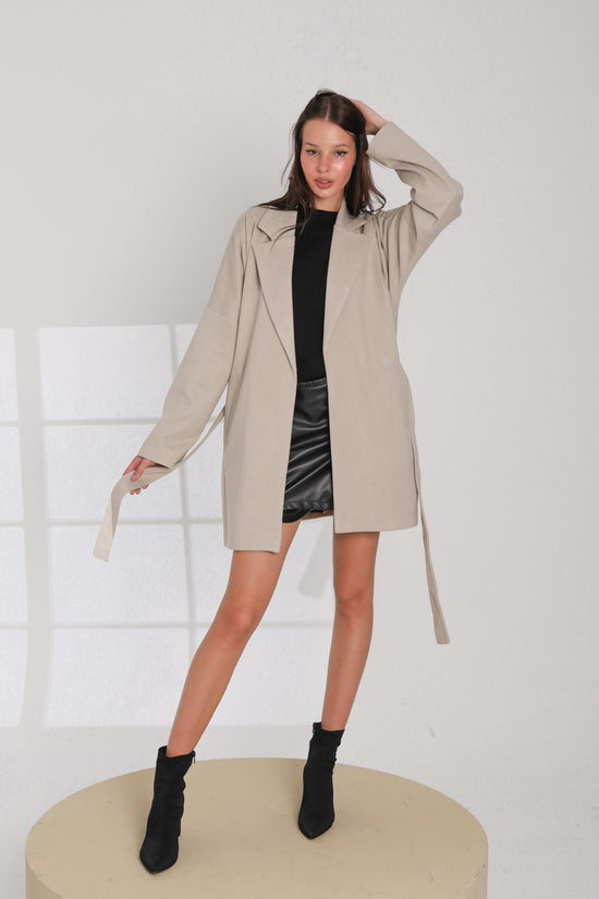 Short Belted Coat
