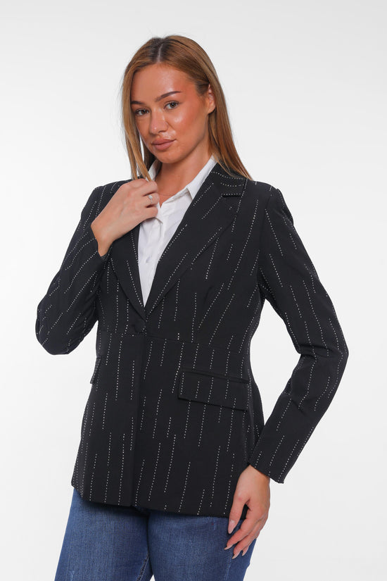 Classic Striped Blazer