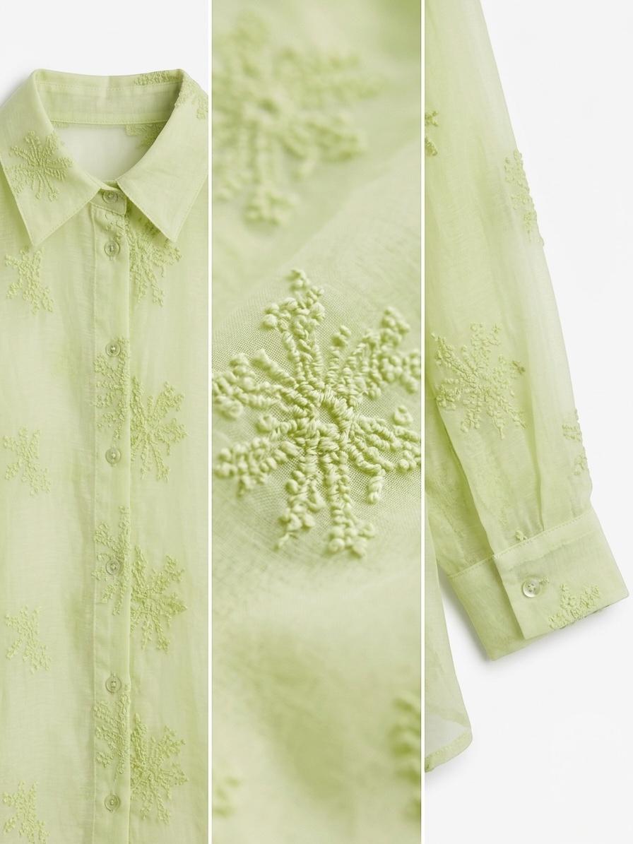 Light Patterned Shirt