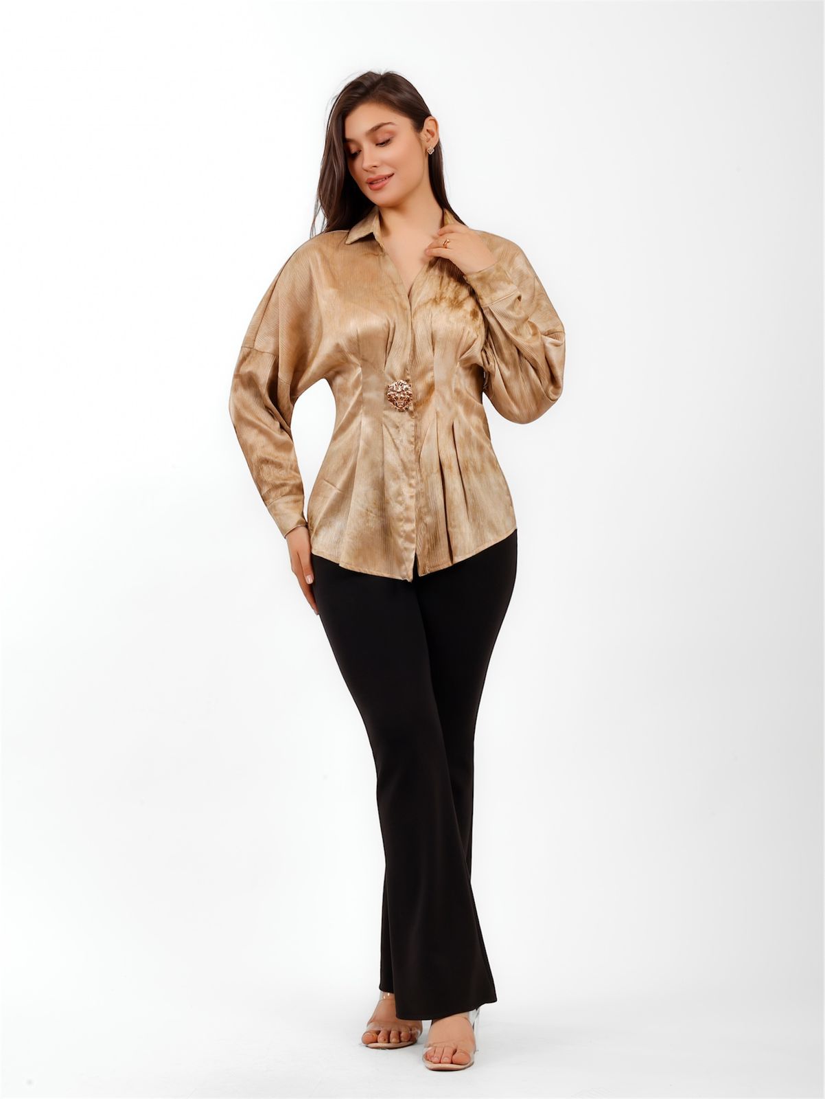 Satin Homewear Shirt