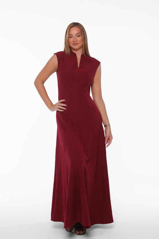 V-Neck Maxi Dress
