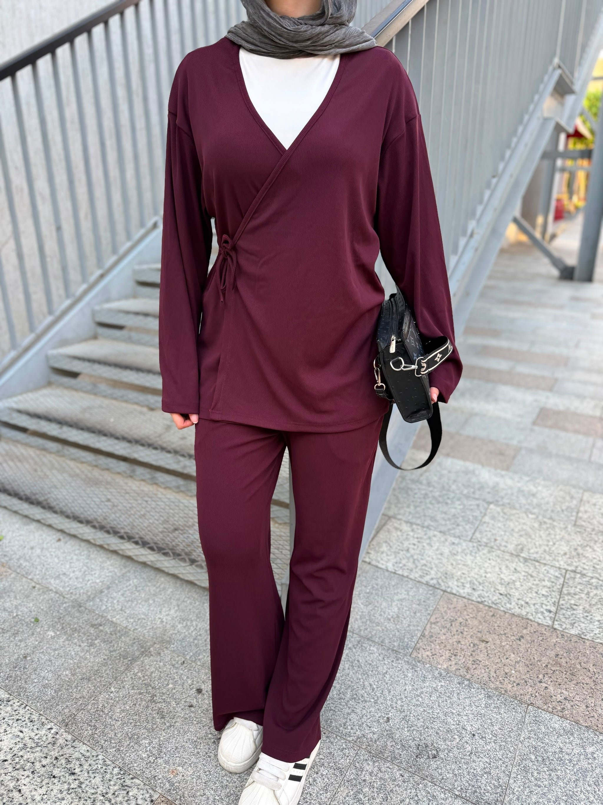 Wrap Two-Piece Set