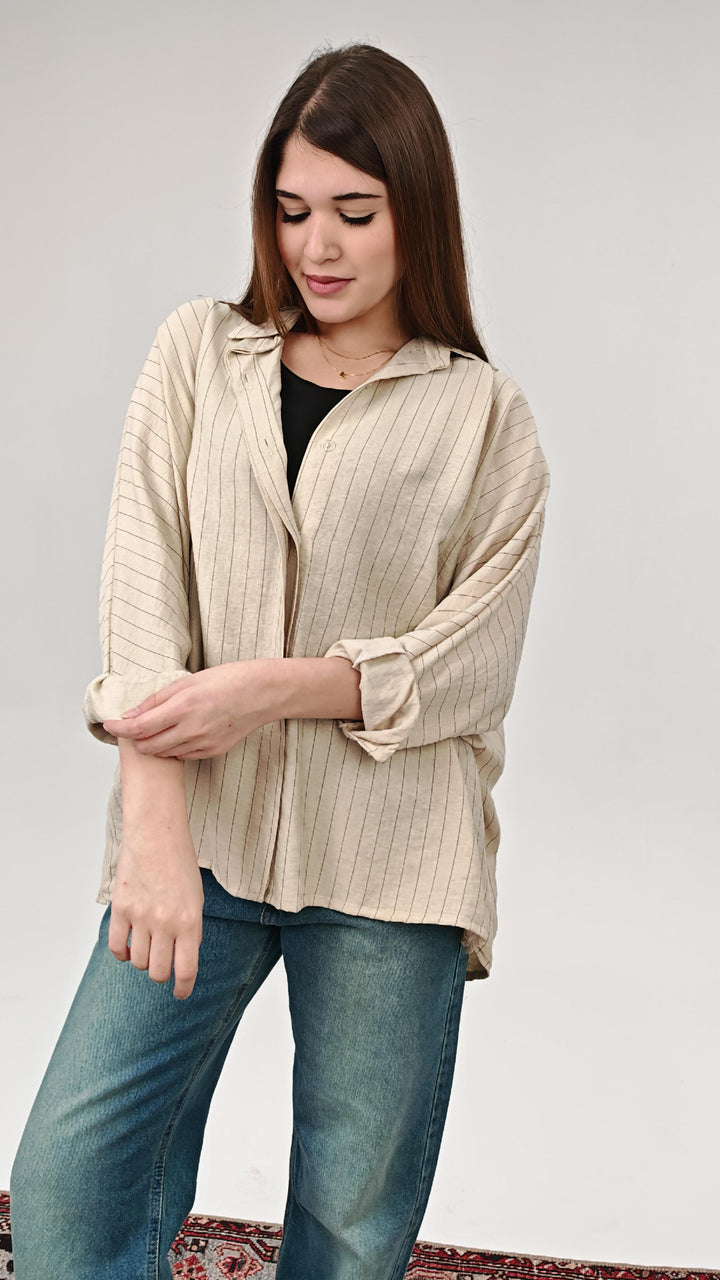 Relaxed Striped Shirt