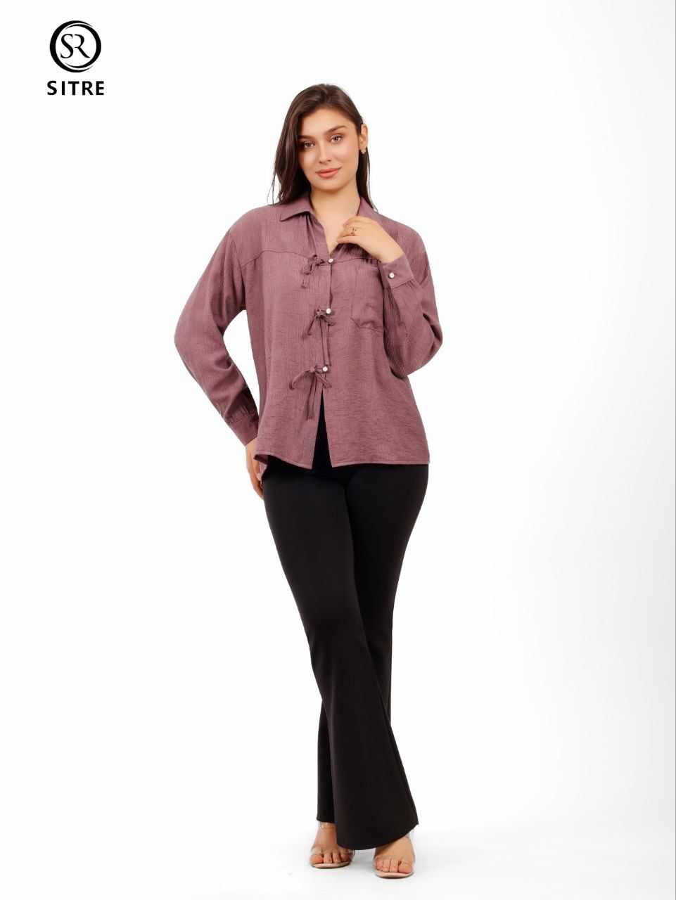 Tie Front Casual Shirt