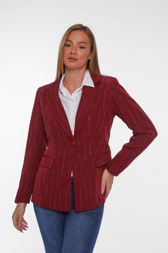 Classic Striped Blazer