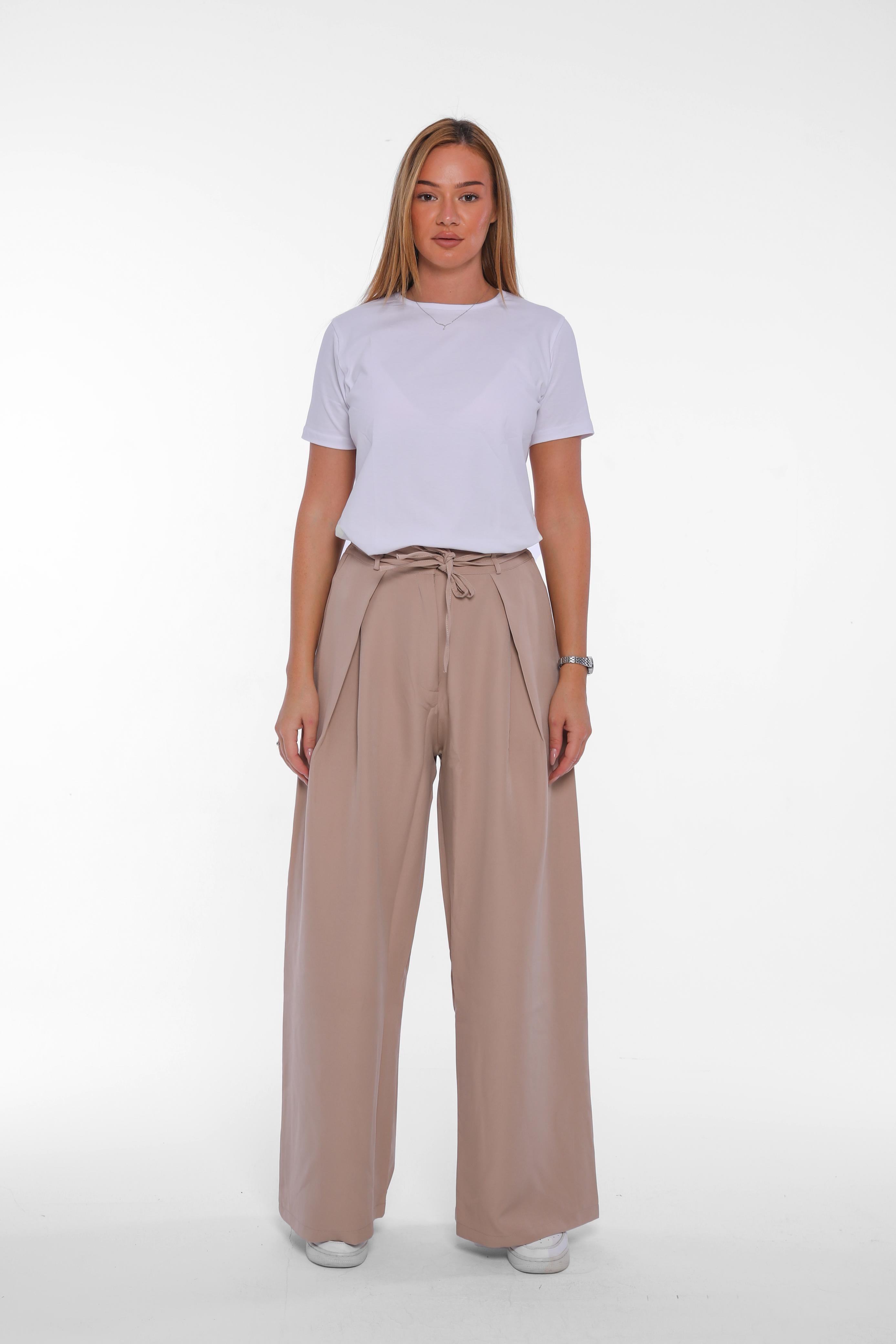 High-Waist Wide Leg Pants