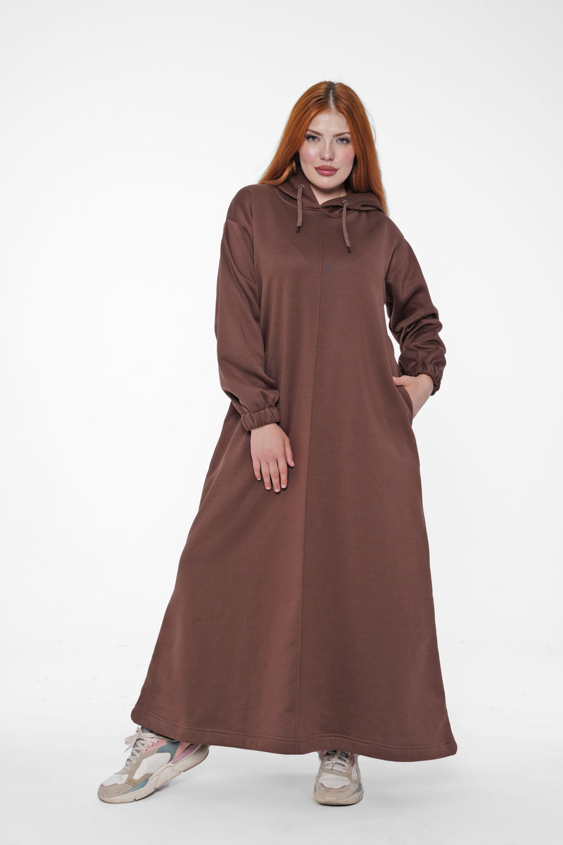 Maxi Hoodie Dress