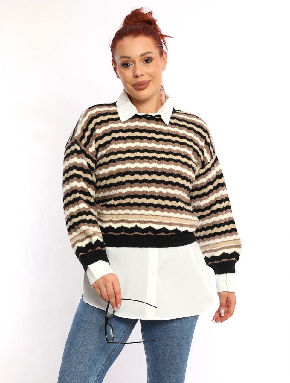 Wave Knit Sweater