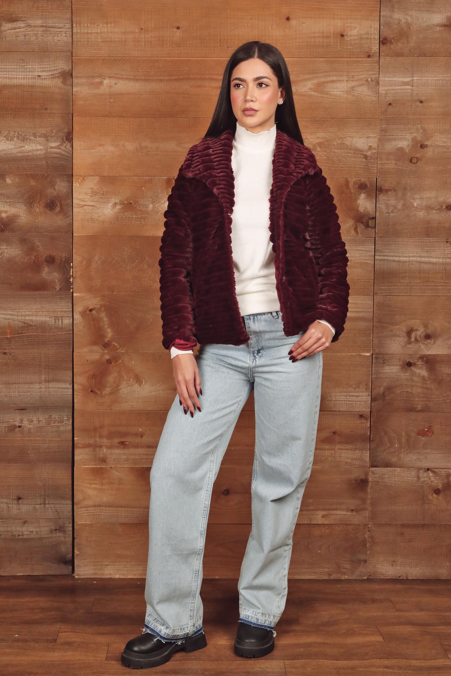 Faux Fur Winter Jacket