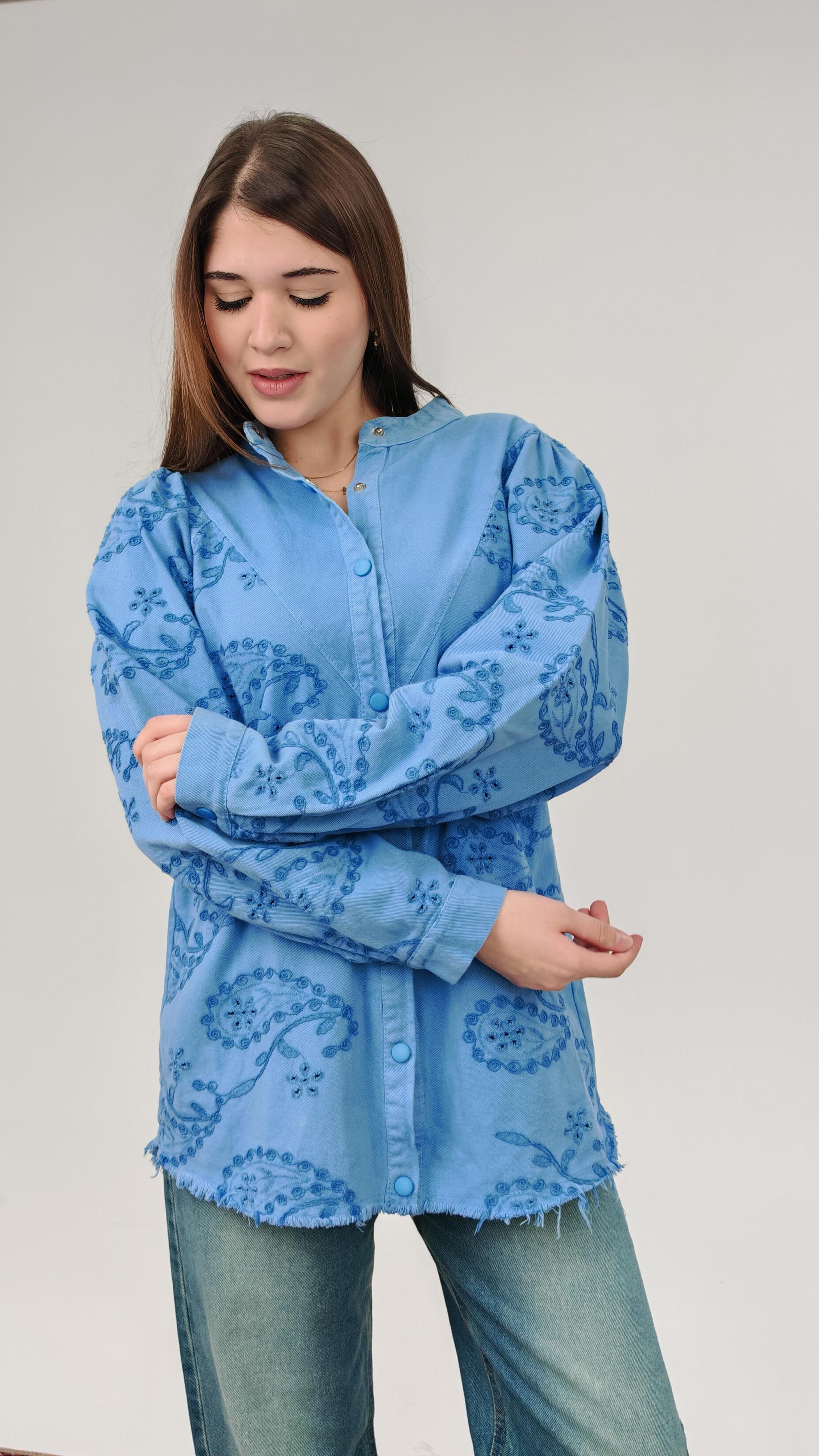 Embroidered Casual Shirt