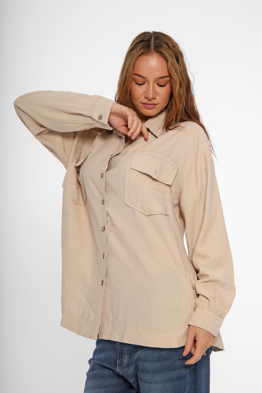 Elevate your style with this breathable linen shirt
