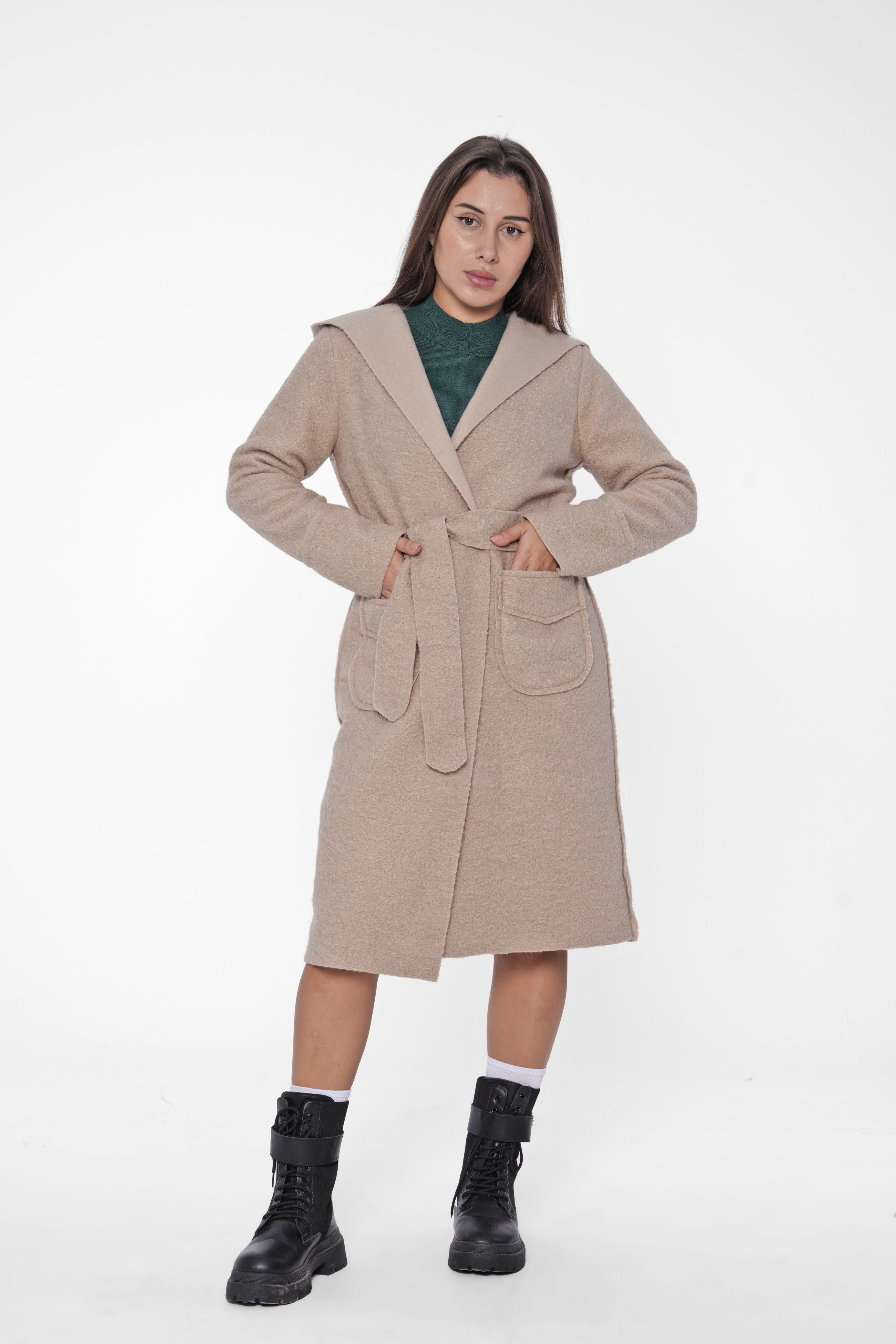 Belted Wool Coat