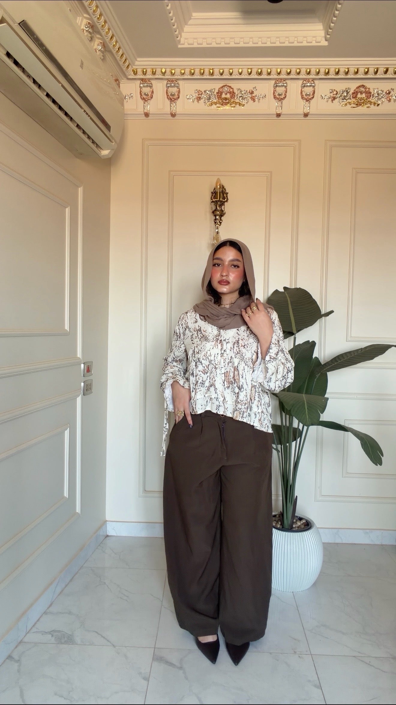 Floral Patterned Blouse