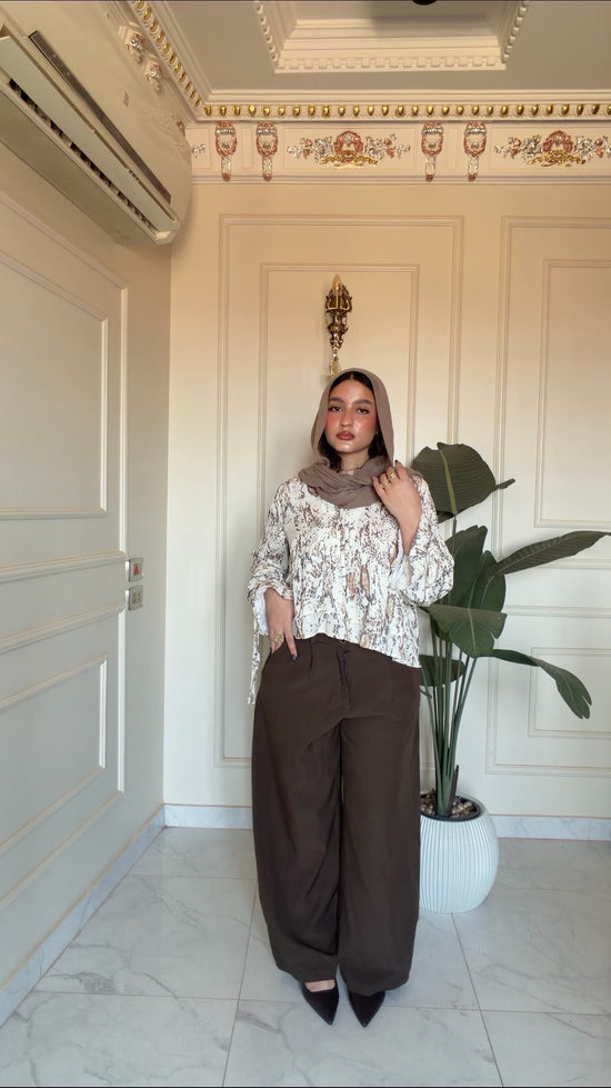 Floral Patterned Blouse