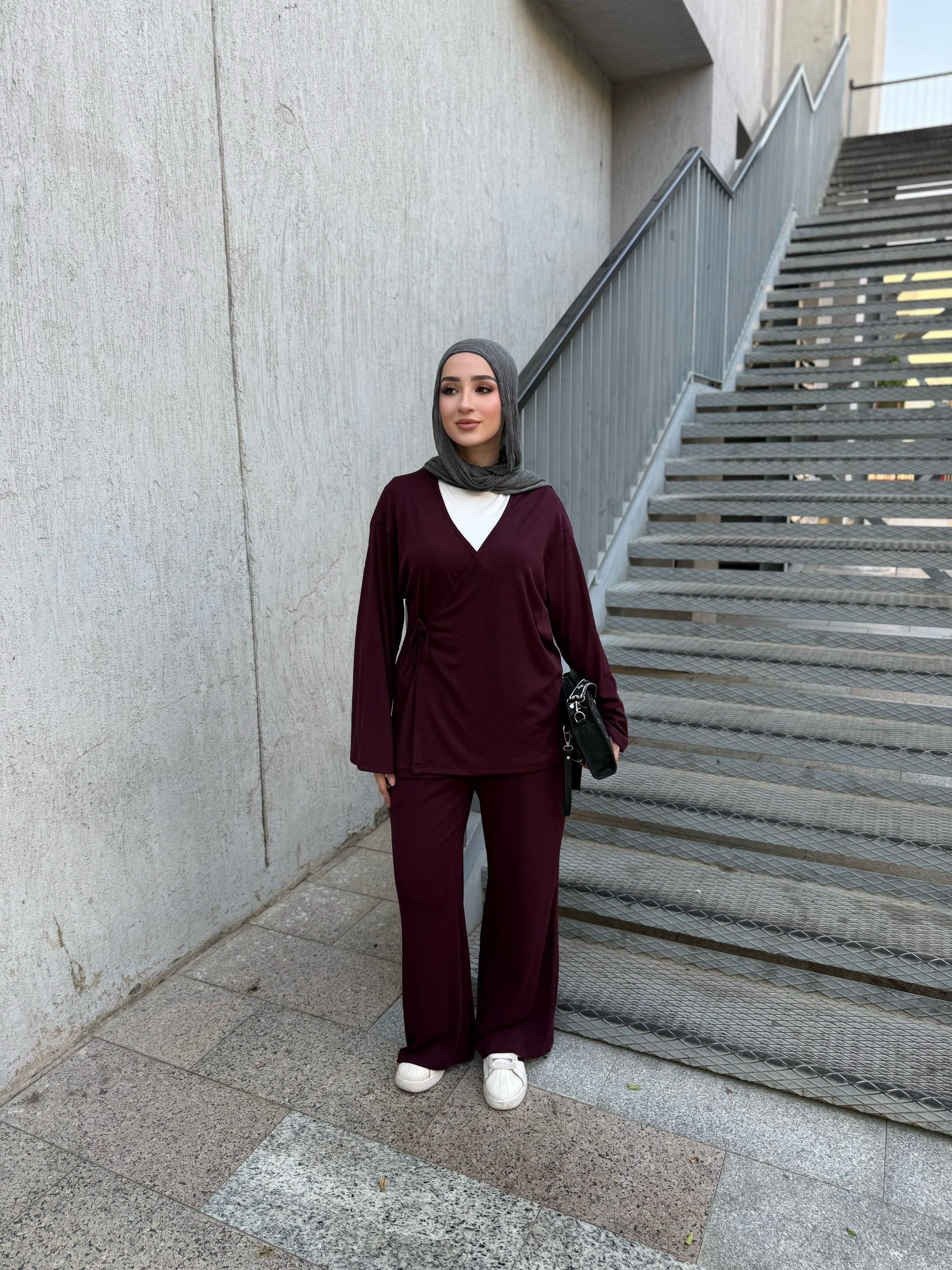 Wrap Two-Piece Set